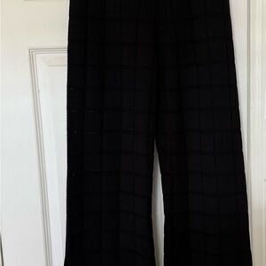 SOLID & STRIPED Black Logan pant